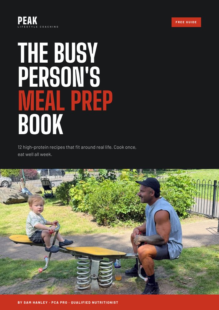 The Busy Person's Meal Prep Book cover